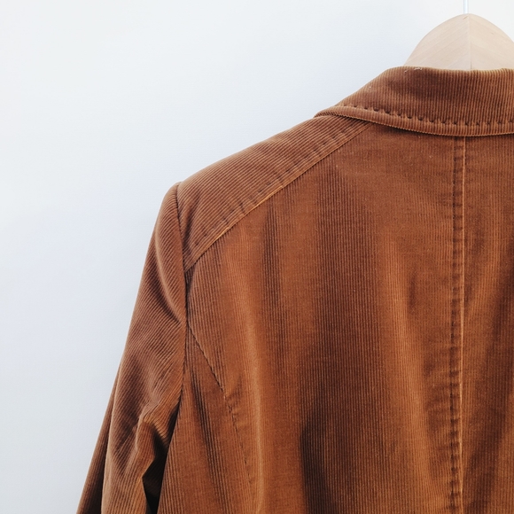 Marina Rinaldi Brown Corduroy Jacket - Picture 8 of 16